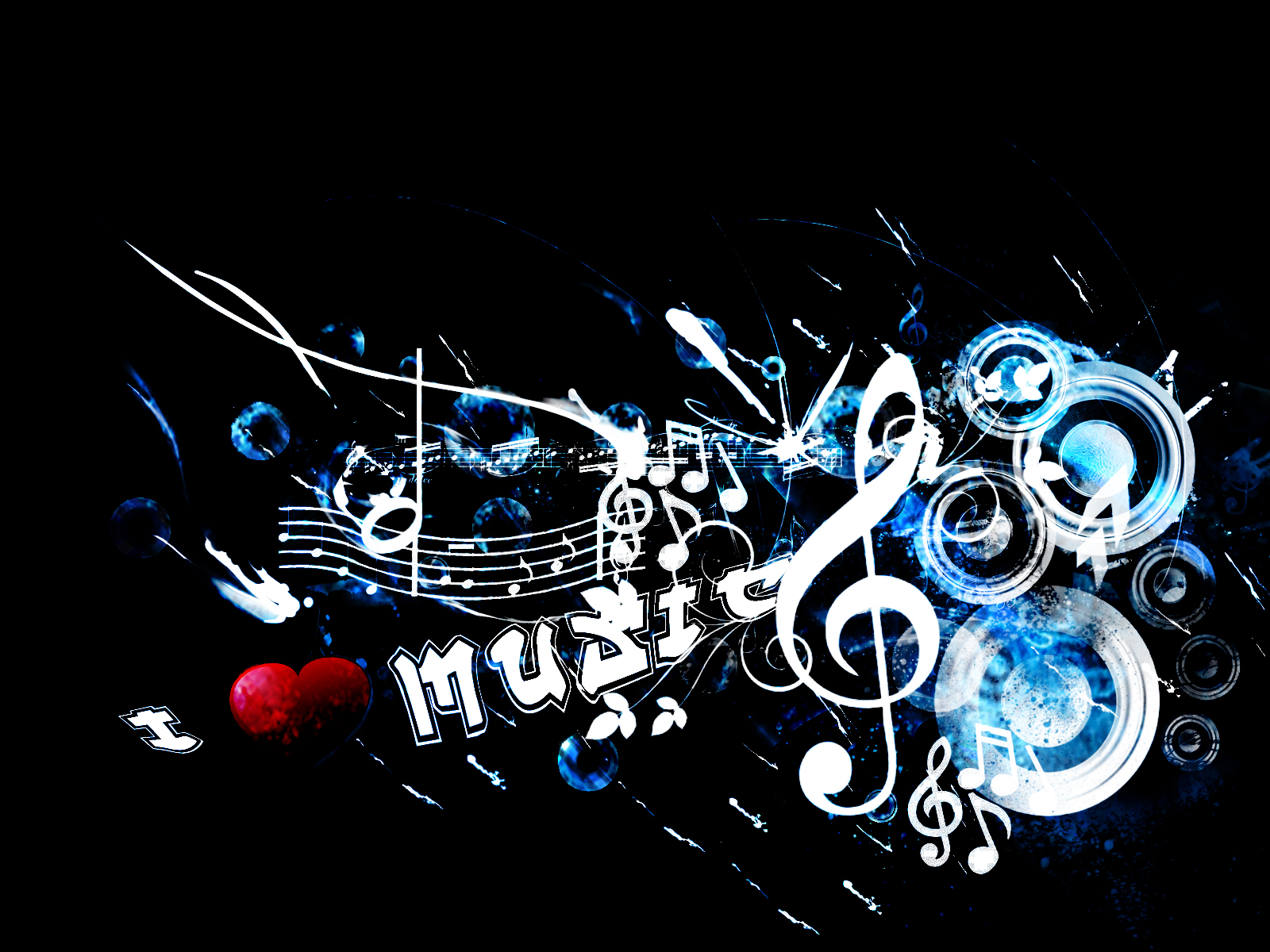 I love music wallpaper by DjDuzky on DeviantArt