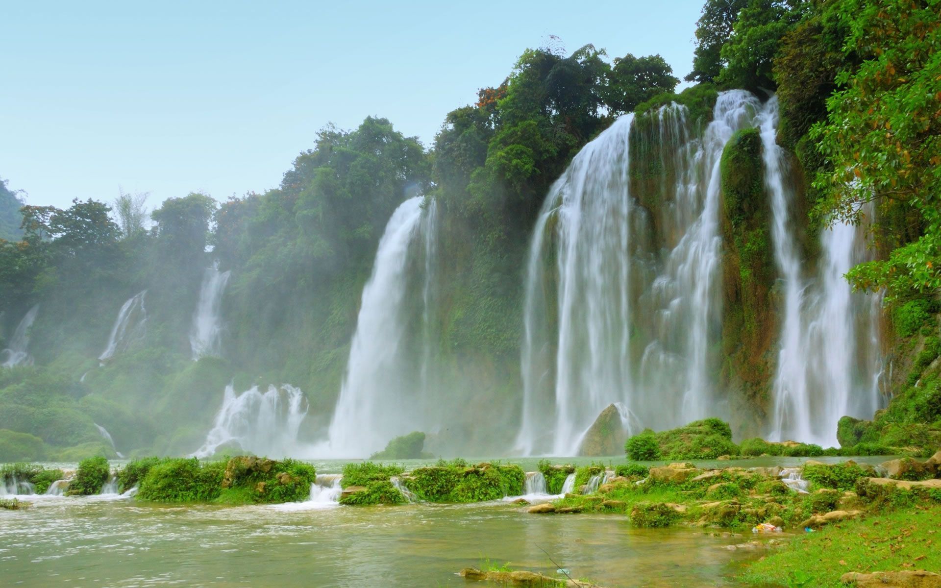 Exotic Waterfall wallpapers | Stock Photos