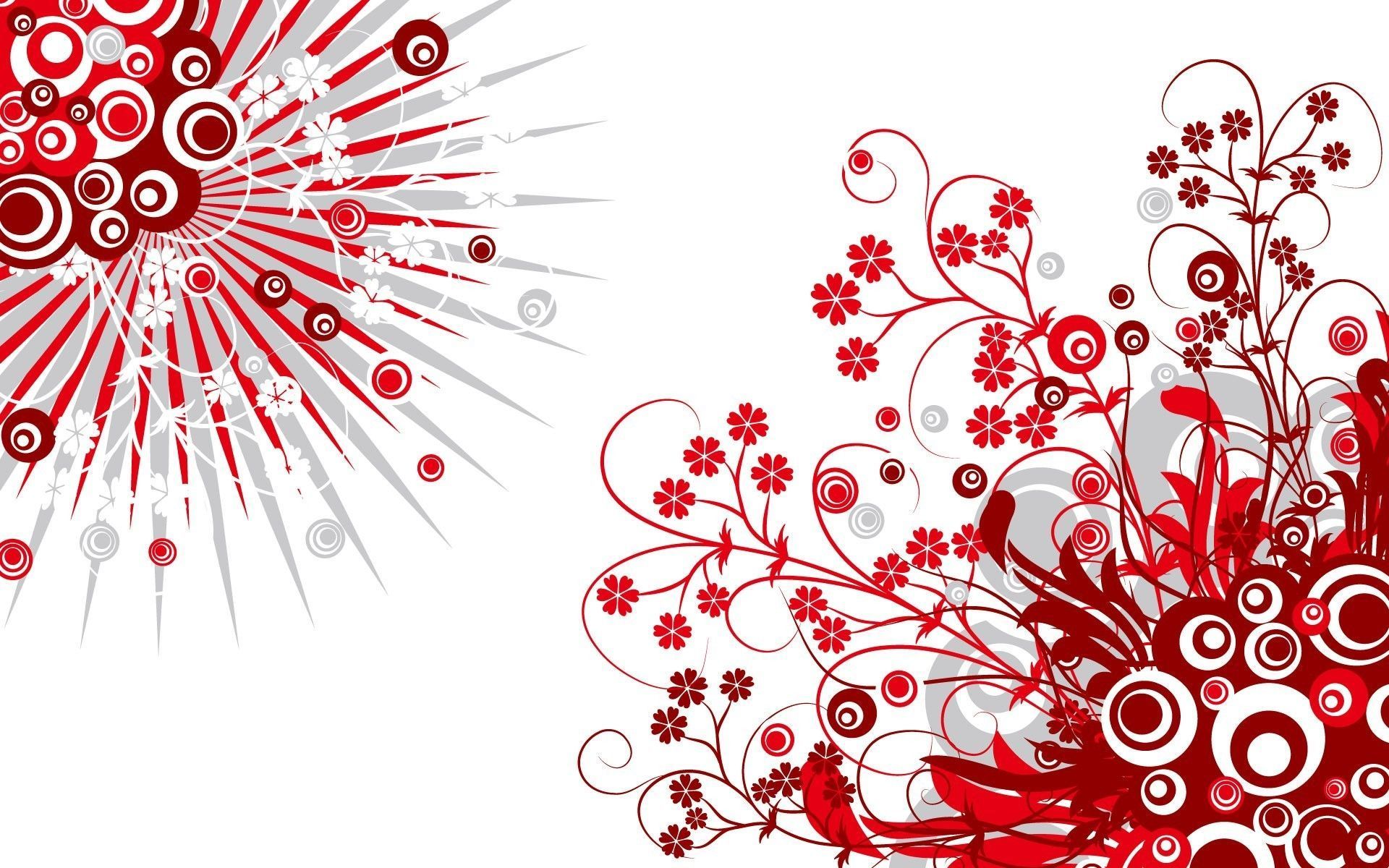 Free Download Abstract In Red And White VectorialesTaringa Latest