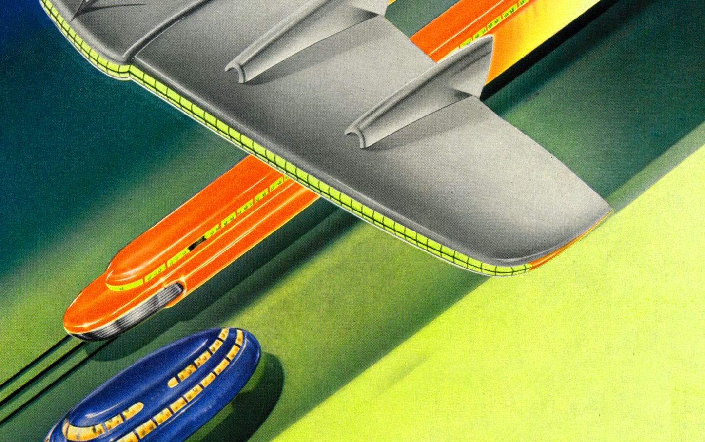 1 graphic retro streamlined art deco vintage airbrush futuristic