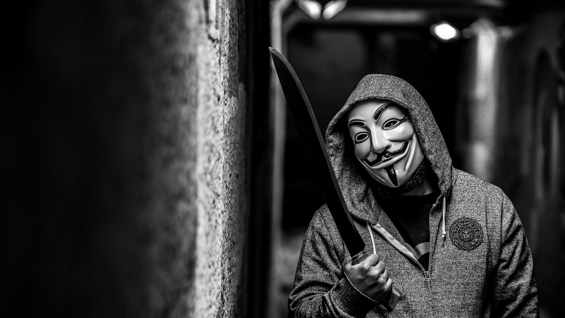 Download Wallpaper 1920x1080 Anonymous, Guy fawkes mask, Mask ...