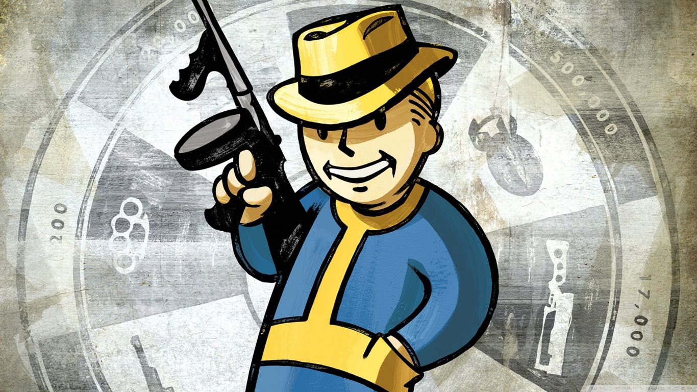 Fallout New Vegas, Vault Boy HD desktop wallpaper High resolution