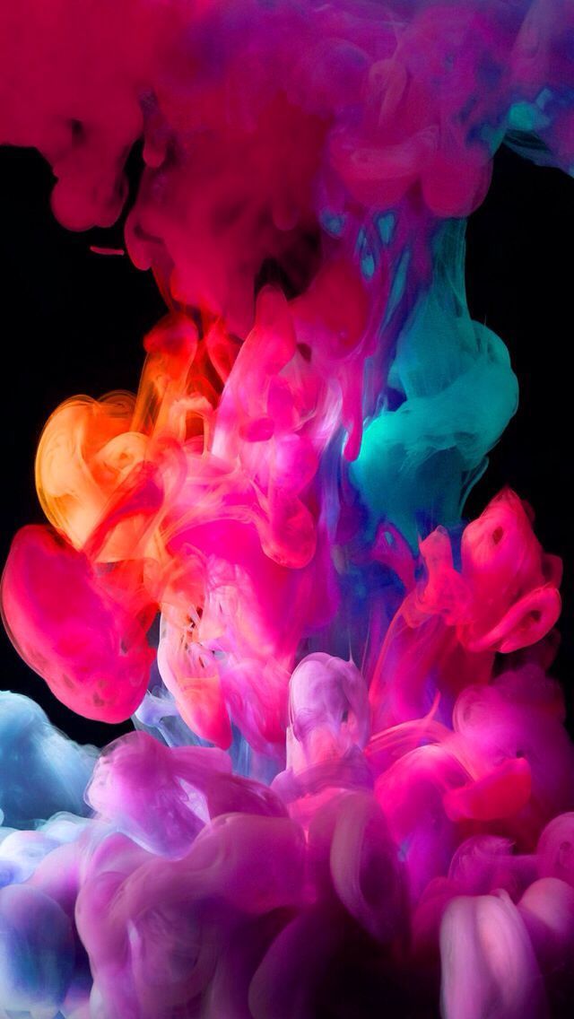 23 Backgrounds To Brighten Up Your Phone | Smoke, Red And Blue and ...