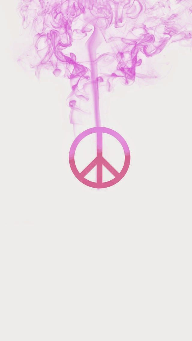 Pink Peace with Pink Smoke wallpaper for phone and Iphone Hope you ...