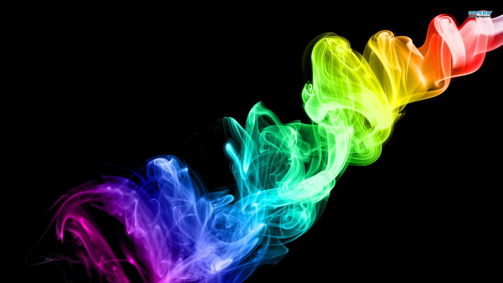 Colorful smoke : Desktop and mobile wallpaper : Wallippo