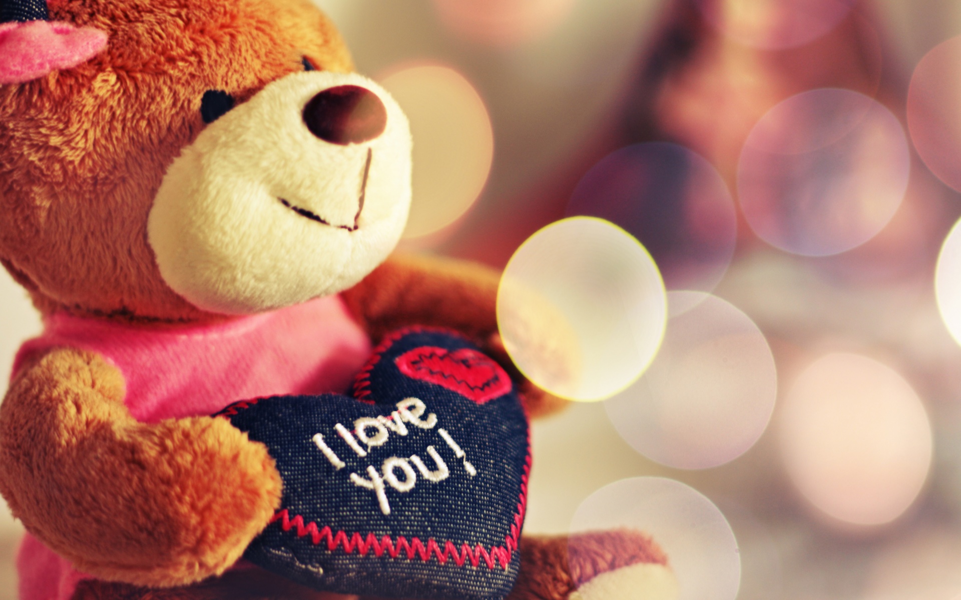 I Love You Teddy Bear Wallpapers HD Backgrounds