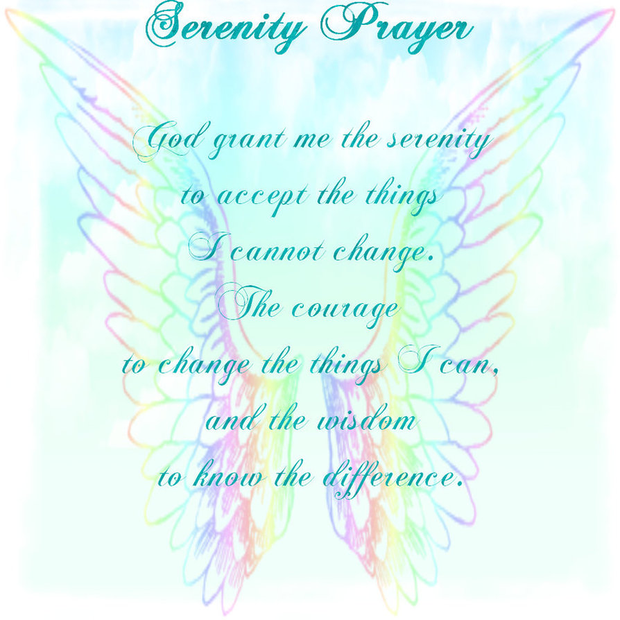 RePin image Serenity Prayer Verse Wall on Pinterest