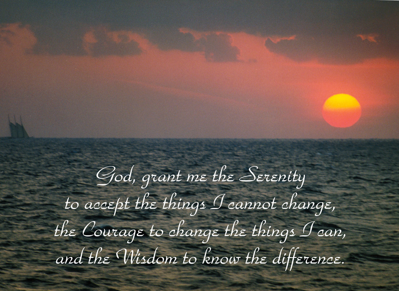 Are You Living Common Law with Jesus Serenity Prayer