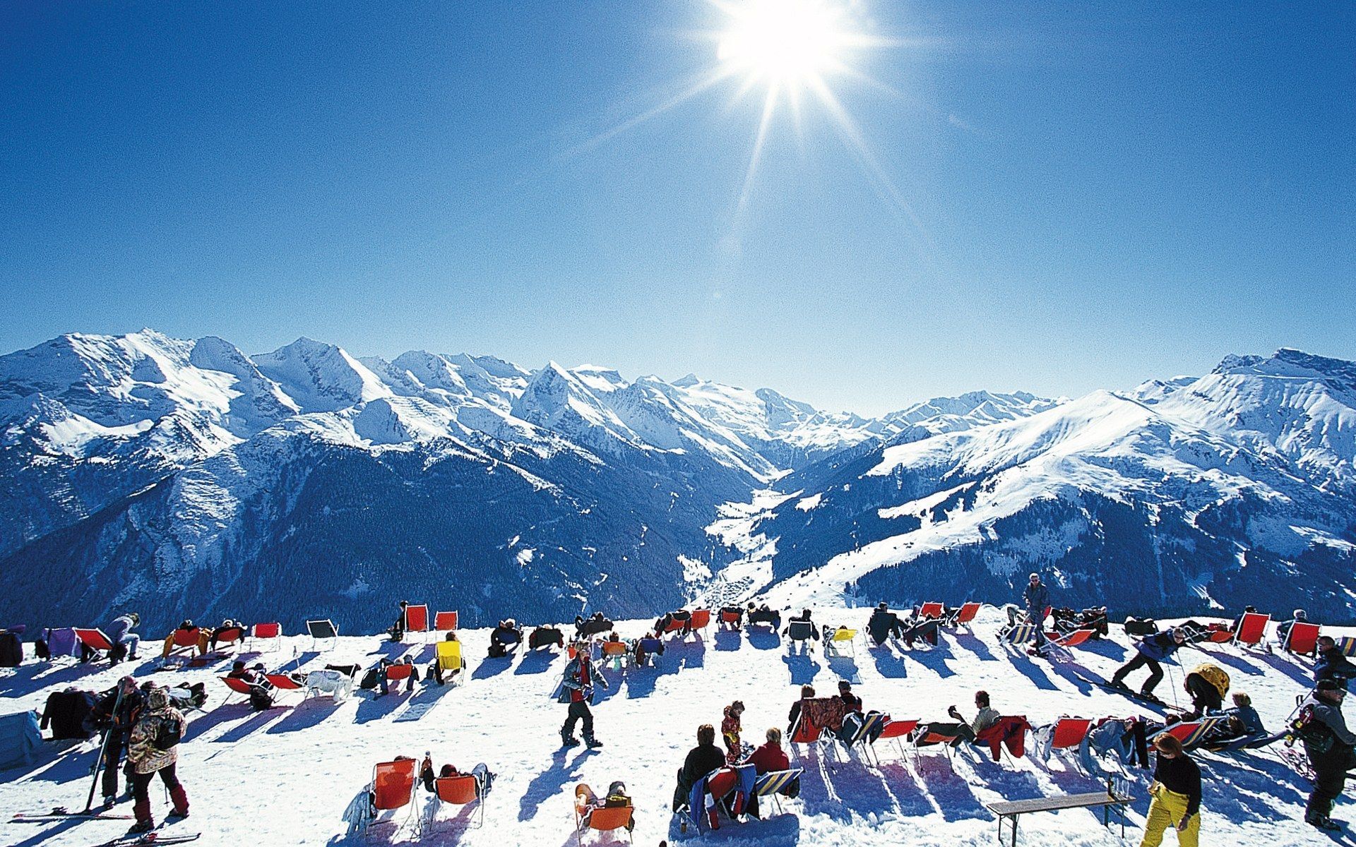 Winter Fun in the Alps - Alps Ski Vacation Wallpapers 1920x1200 NO ...