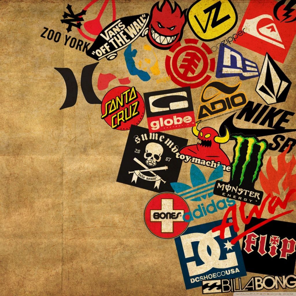Skateboard Logos HD desktop wallpaper Widescreen Fullscreen