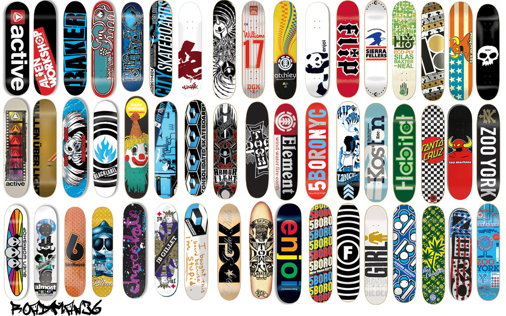 DeviantArt: More Like Skateboard Decks Wallpaper by roadman36