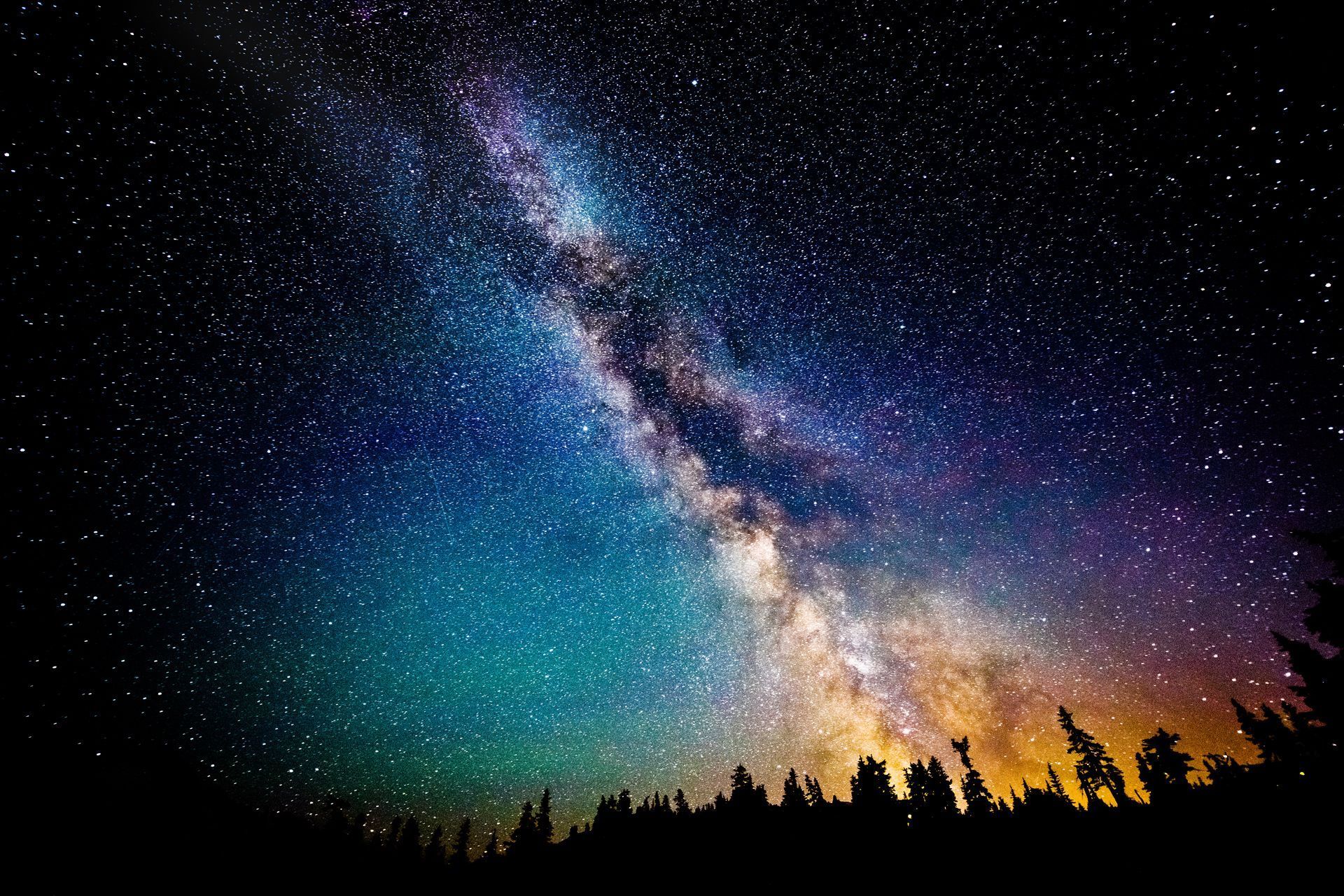 Sky Night Stars The Milky Way Nature - 1631525