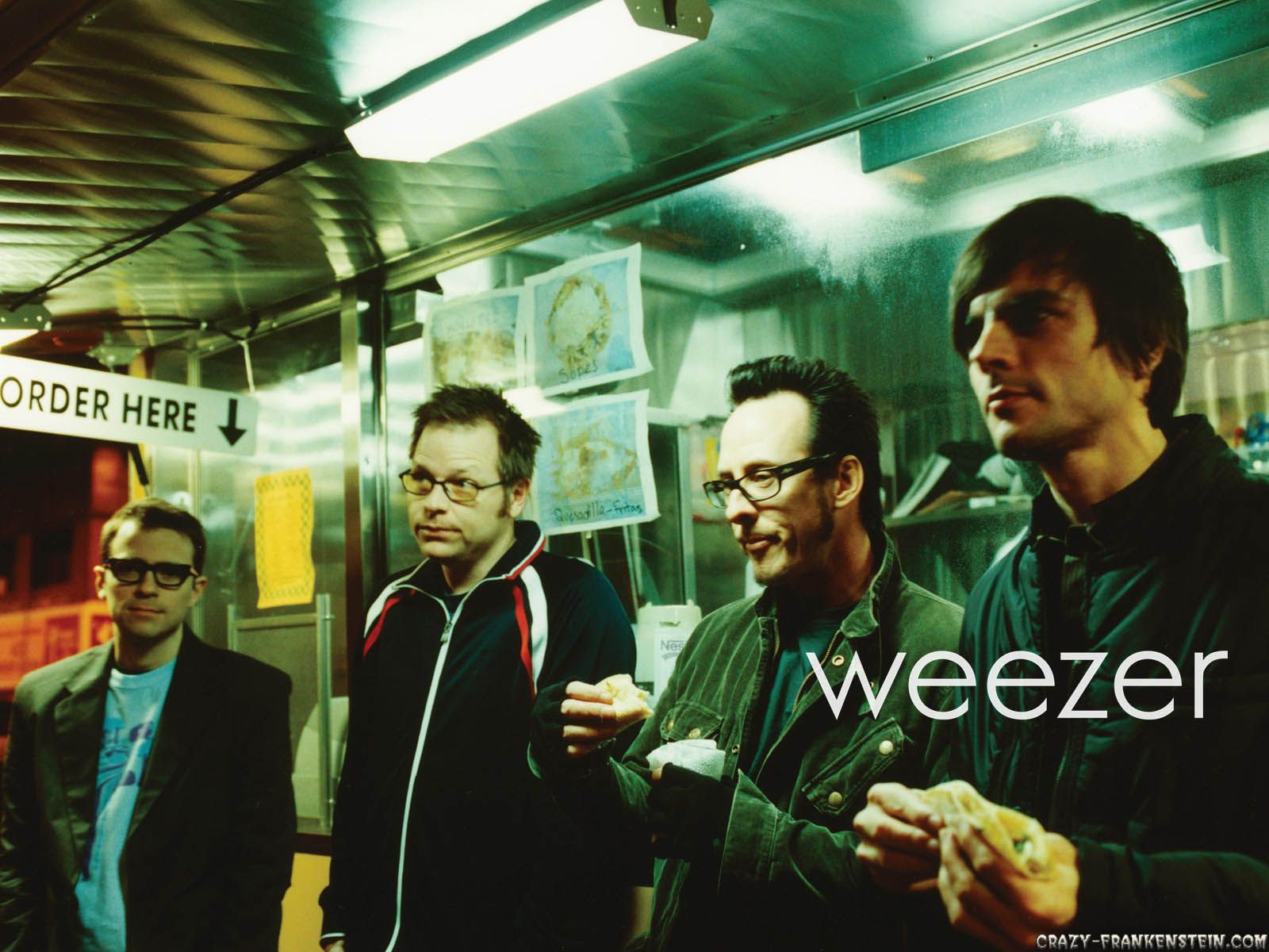 Weezer wallpapers - Music - Crazy Frankenstein