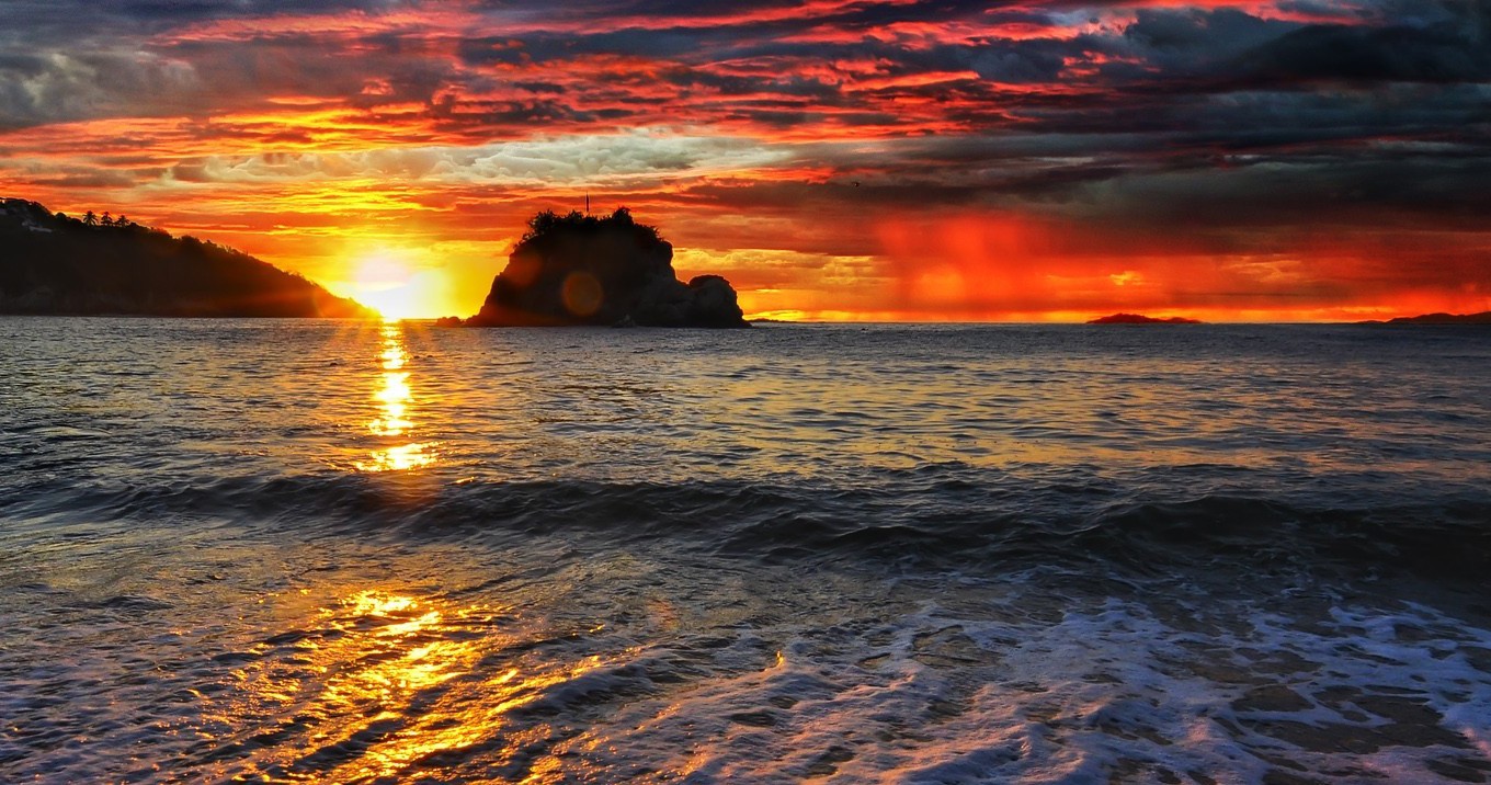 Most Beautiful Sunset In The World - wallpaper.