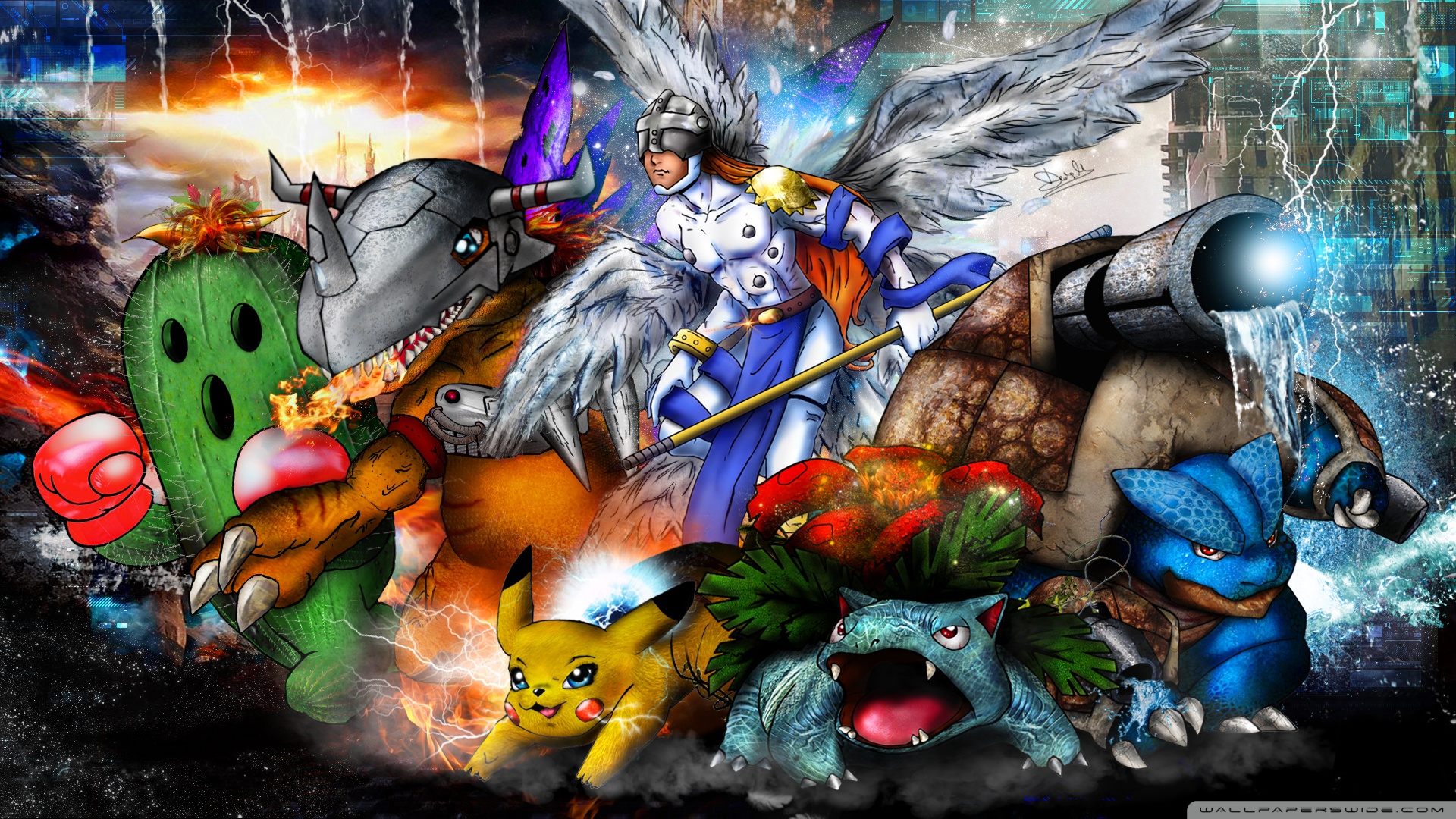 13 Digimon HD Wallpapers | Backgrounds - Wallpaper Abyss