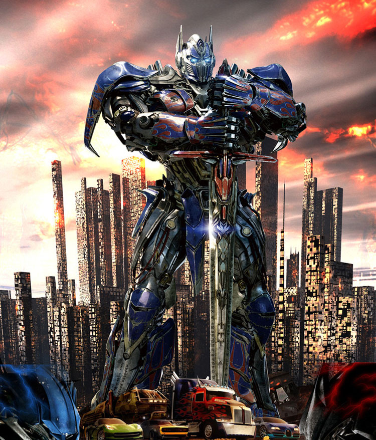 Transformers Wallpaper Optimus Prime Photo wallpaper Custom 3D