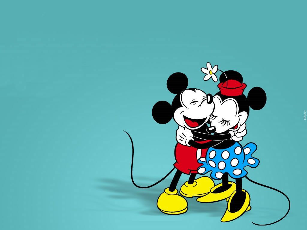 Mickey Mouse and Minnie Mouse Wallpaper - Mickey and Minnie