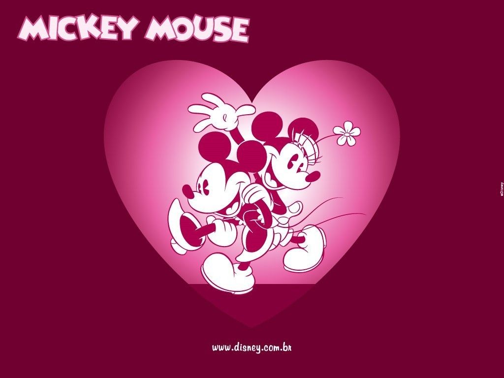 Mickey Mouse and Minnie Mouse Wallpaper - Mickey and Minnie