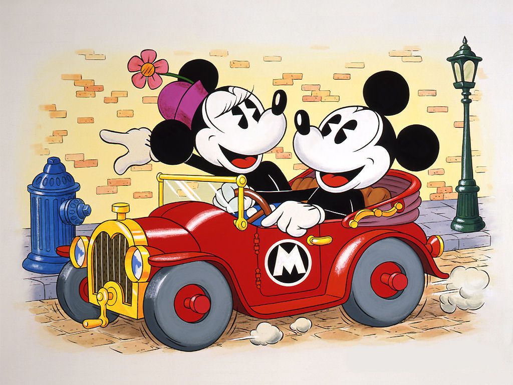 Mickey Minnie Mouse Cartoon HD Image Wallpaper for iPad - Cartoons