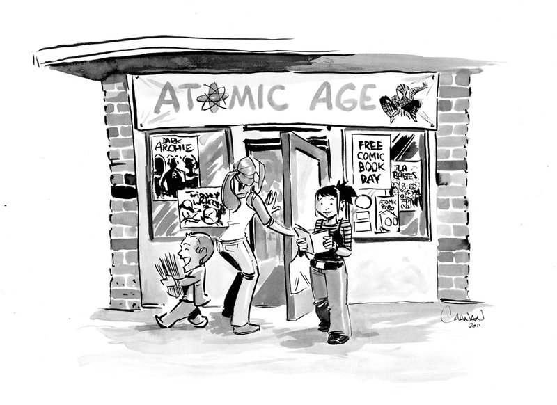 Atomic Age Comics Toronto by caanantheartboy on DeviantArt