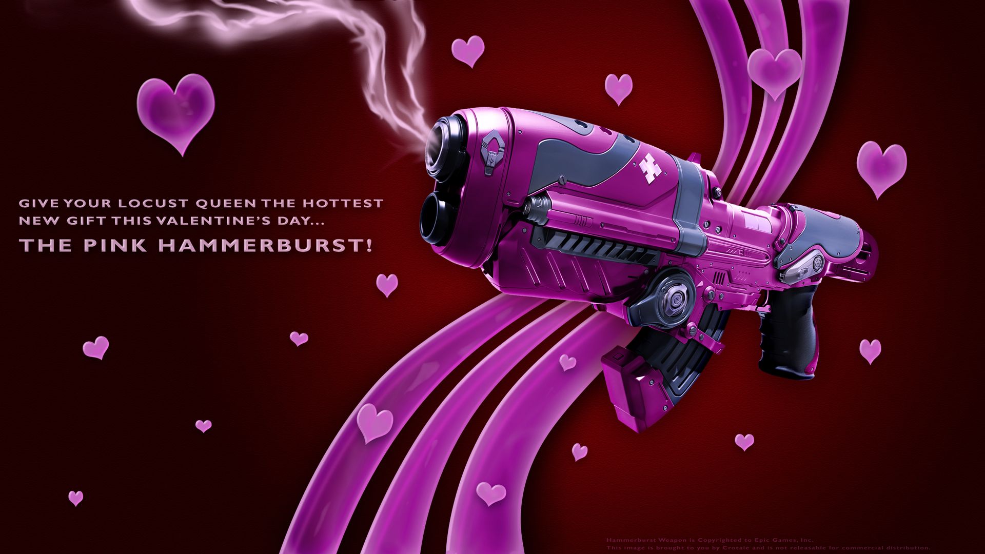 Epic Gamer Crotale's Valentine's Day Desktop Wallpaper | Epic ...