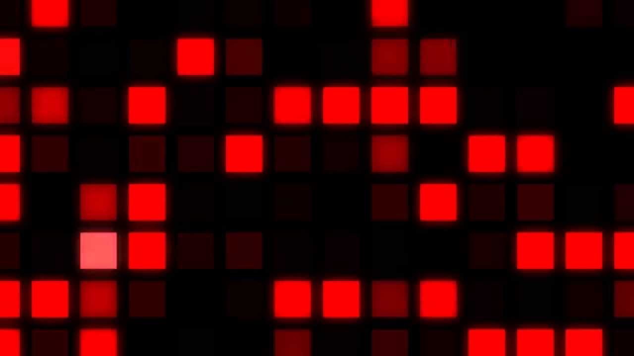 Videogame Background FREE FOOTAGE HD ANIMATION Big Red square