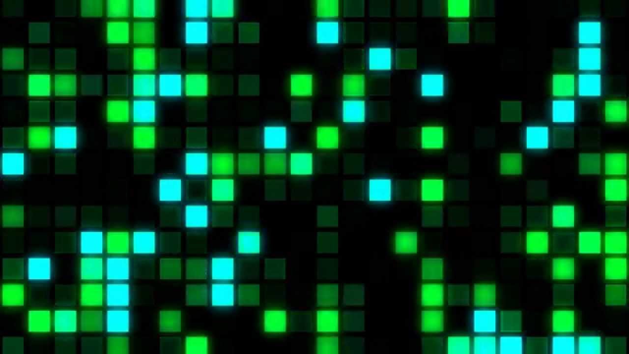 Videogame Background FREE FOOTAGE HD Big Green square ANIMATION ...