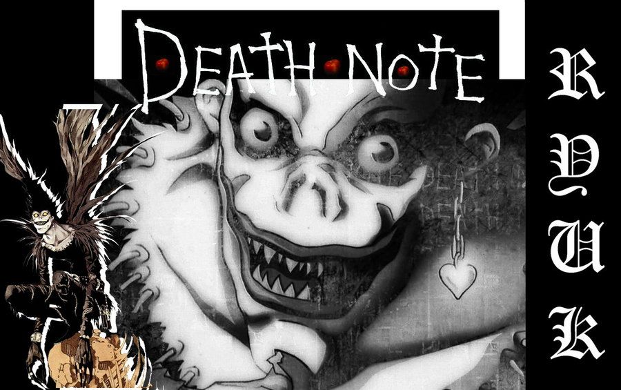 DeviantArt: More Like Ryuk - Death Note - Wallpaper by AkuAmi