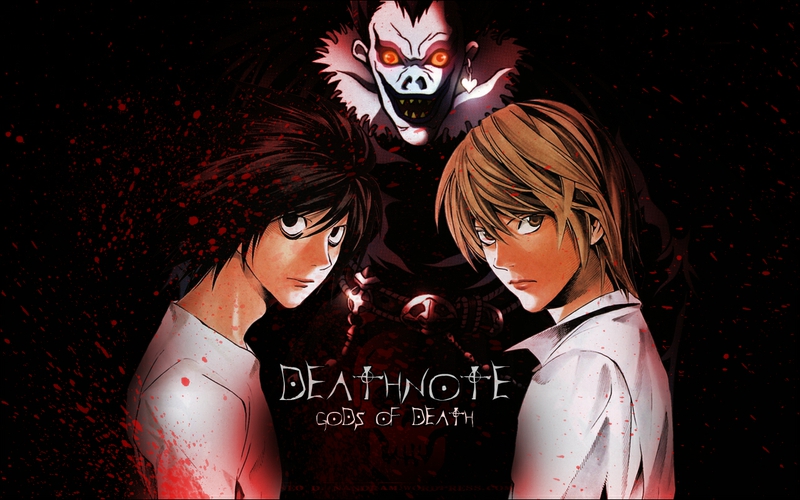 death note ryuk yagami light l 1280x800 wallpaper – Anime Death ...