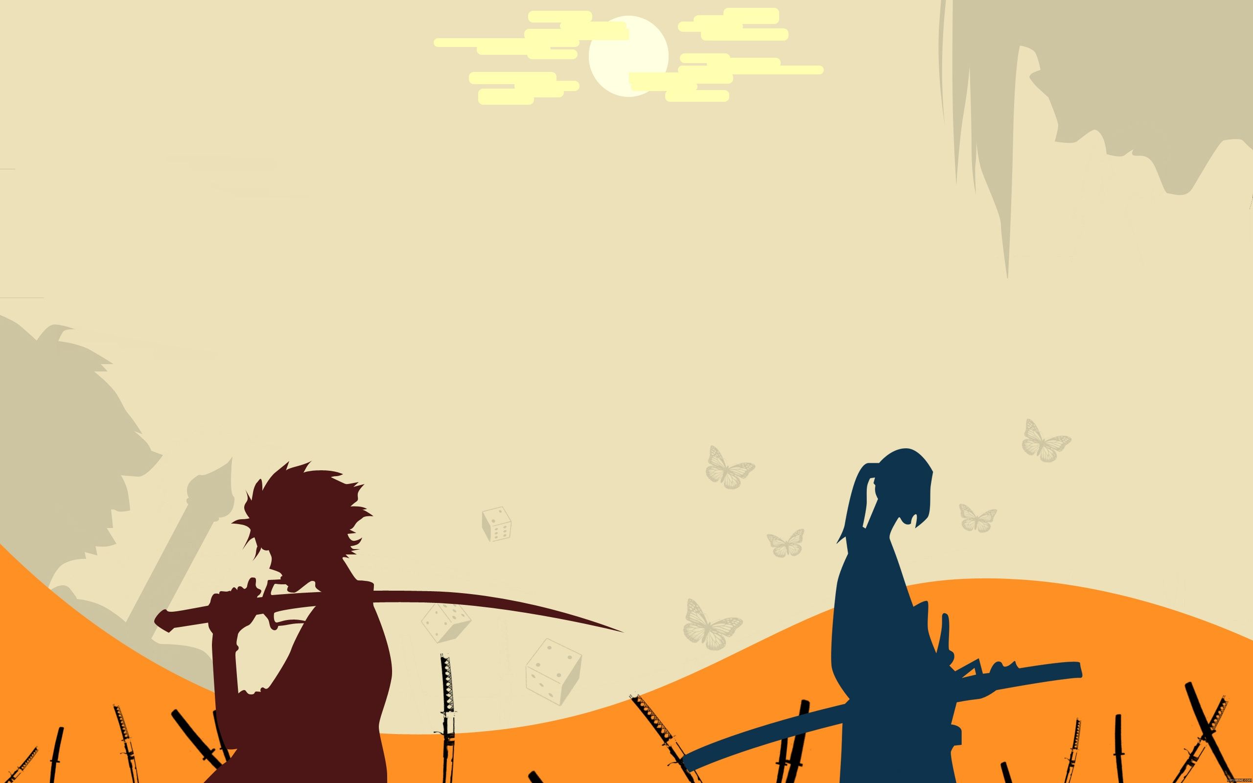 Jin & Mugen | Samurai Champloo wallpaper | The Wallpaper Shrine