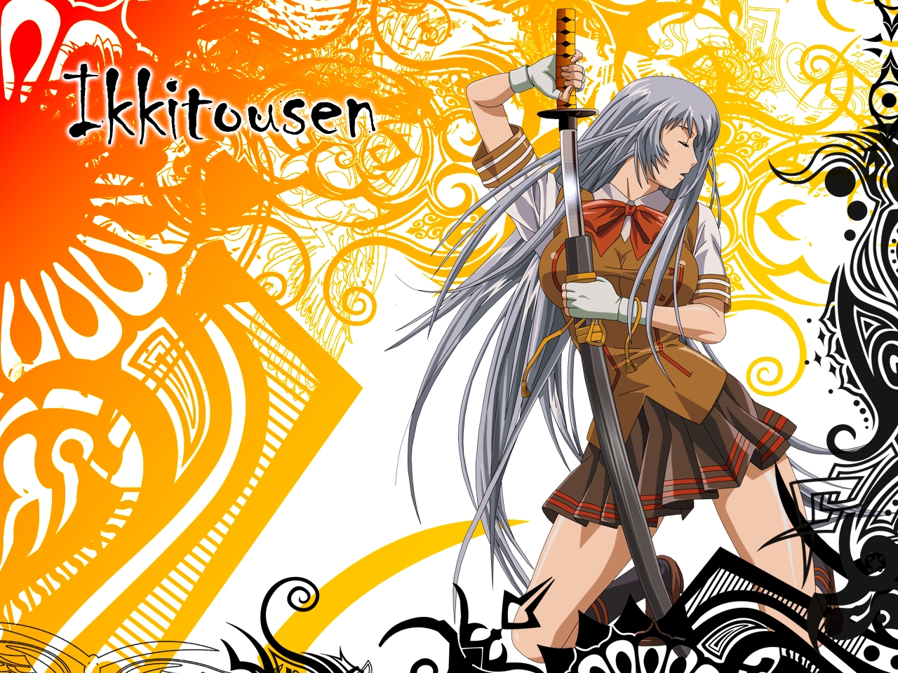 Ikki Tousen transparent background PNG cliparts free download