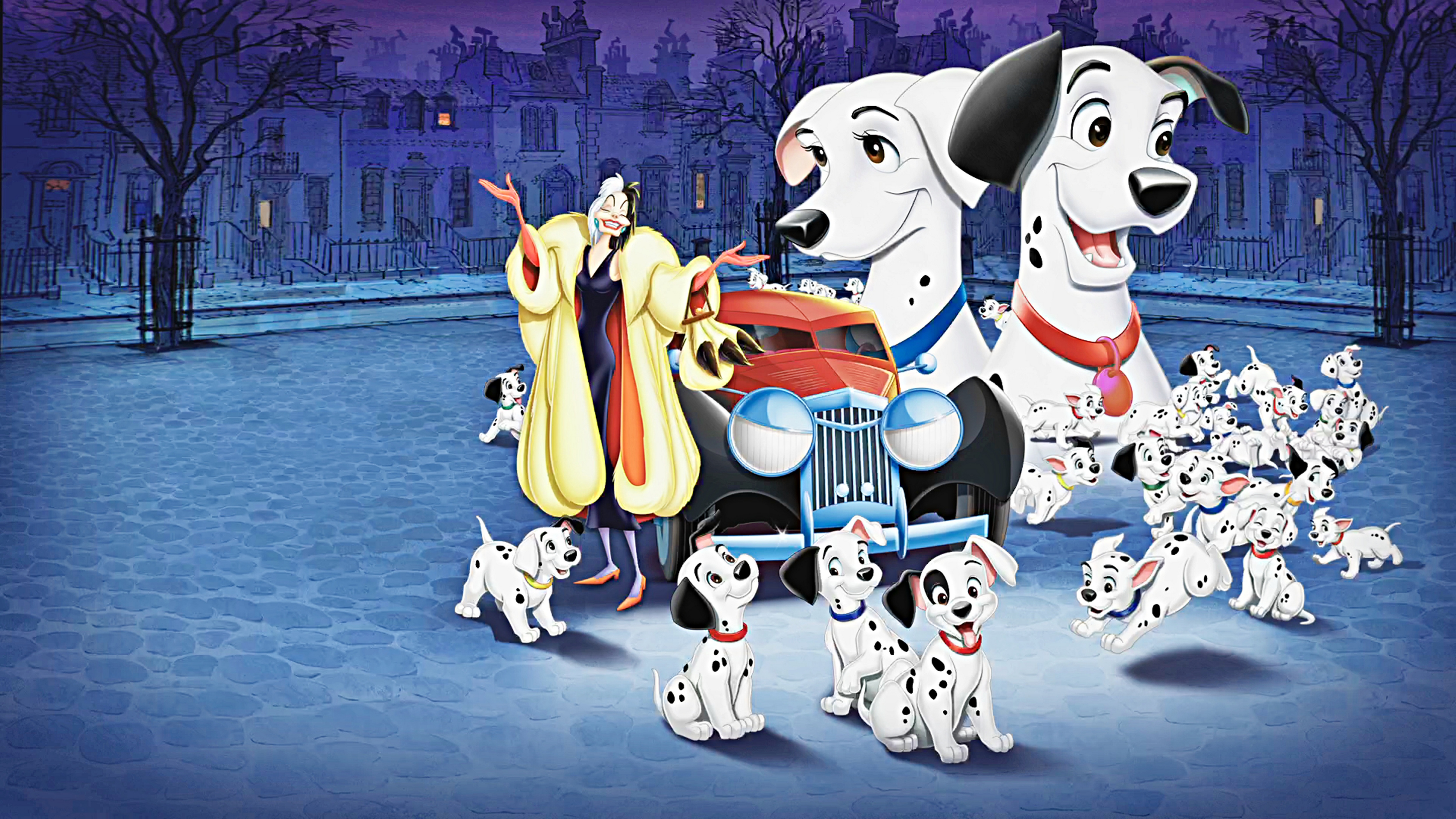 Walt Disney Wallpapers - One Hundred and One Dalmatians - Walt