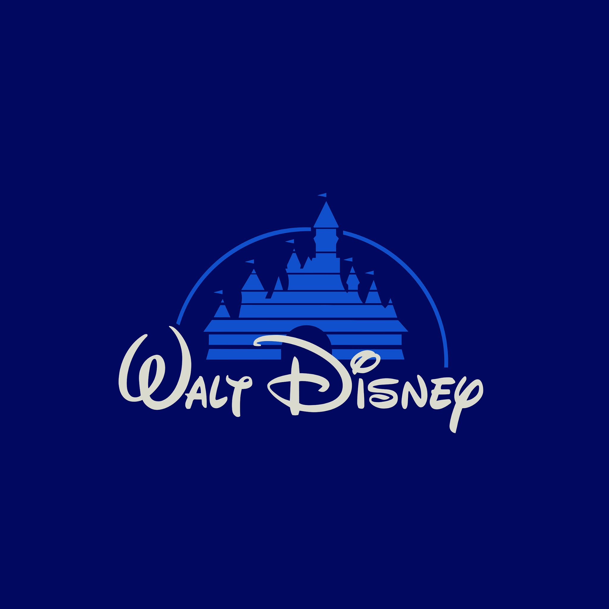 Walt Disney Logo Art iPad Air Wallpaper Download iPhone
