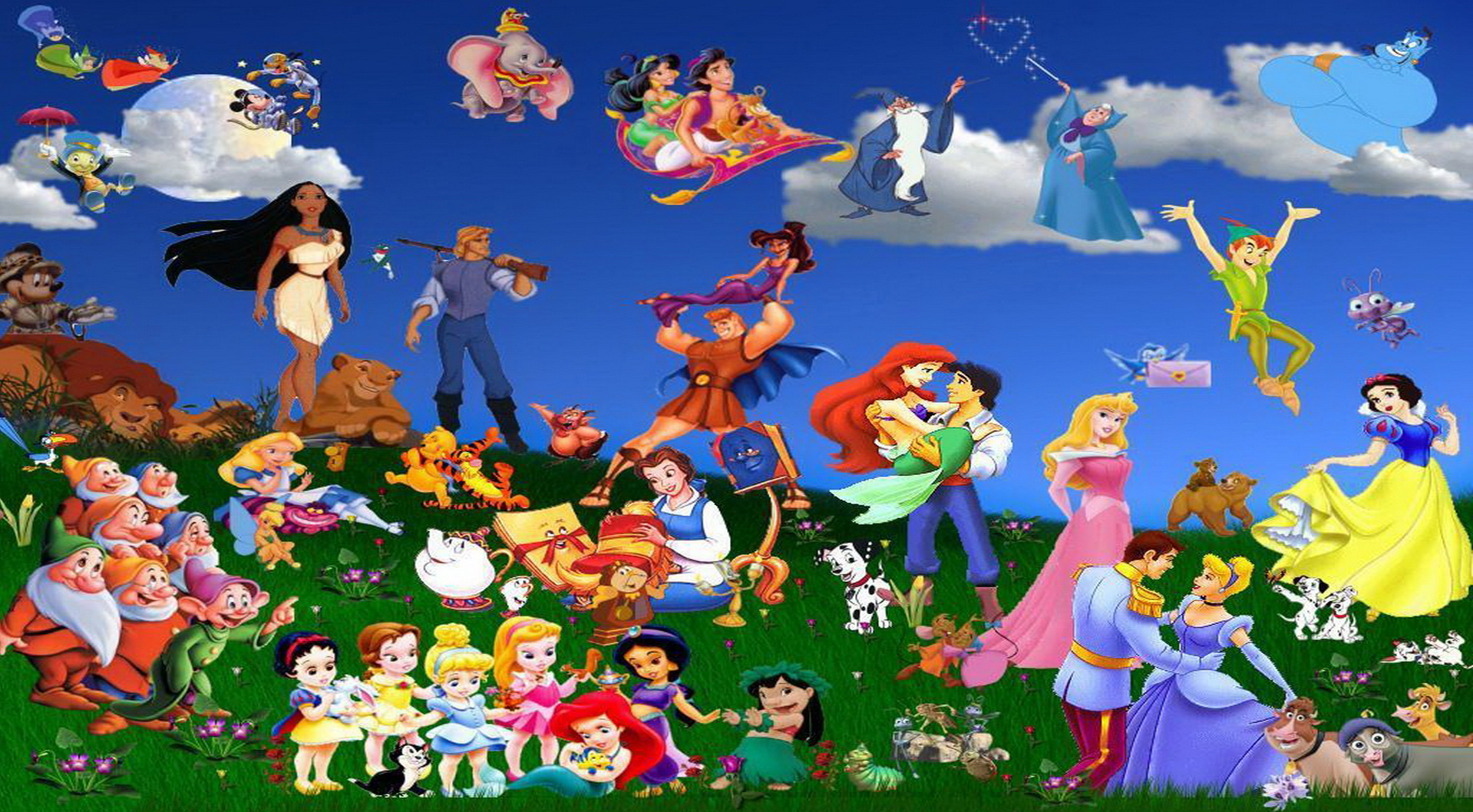 Walt Disney Animation Cartoon Wallpaper Wallpaper