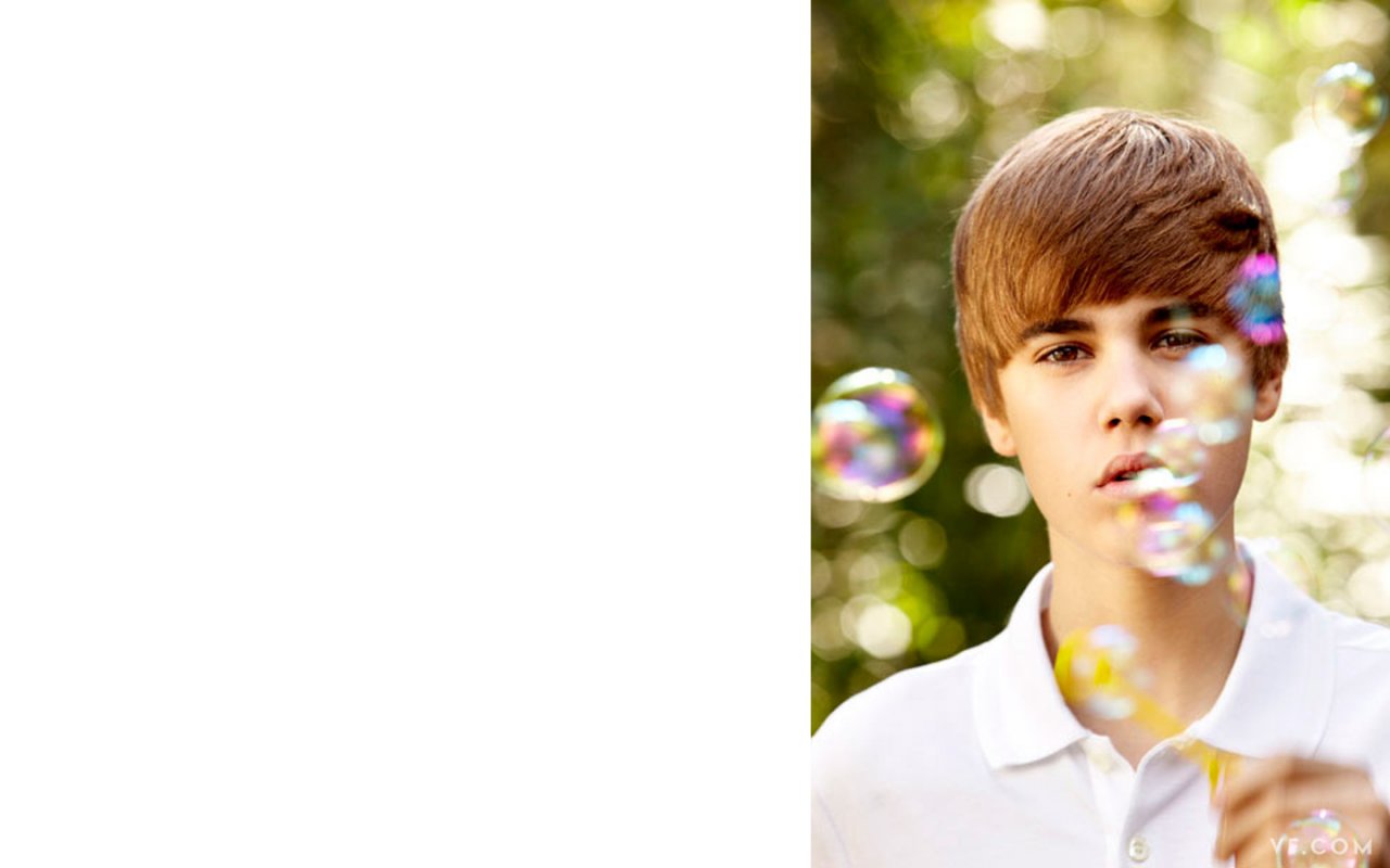 Justin Bieber Soap Bubble 1280x800 Wallpapers, 1280x800 Wallpapers
