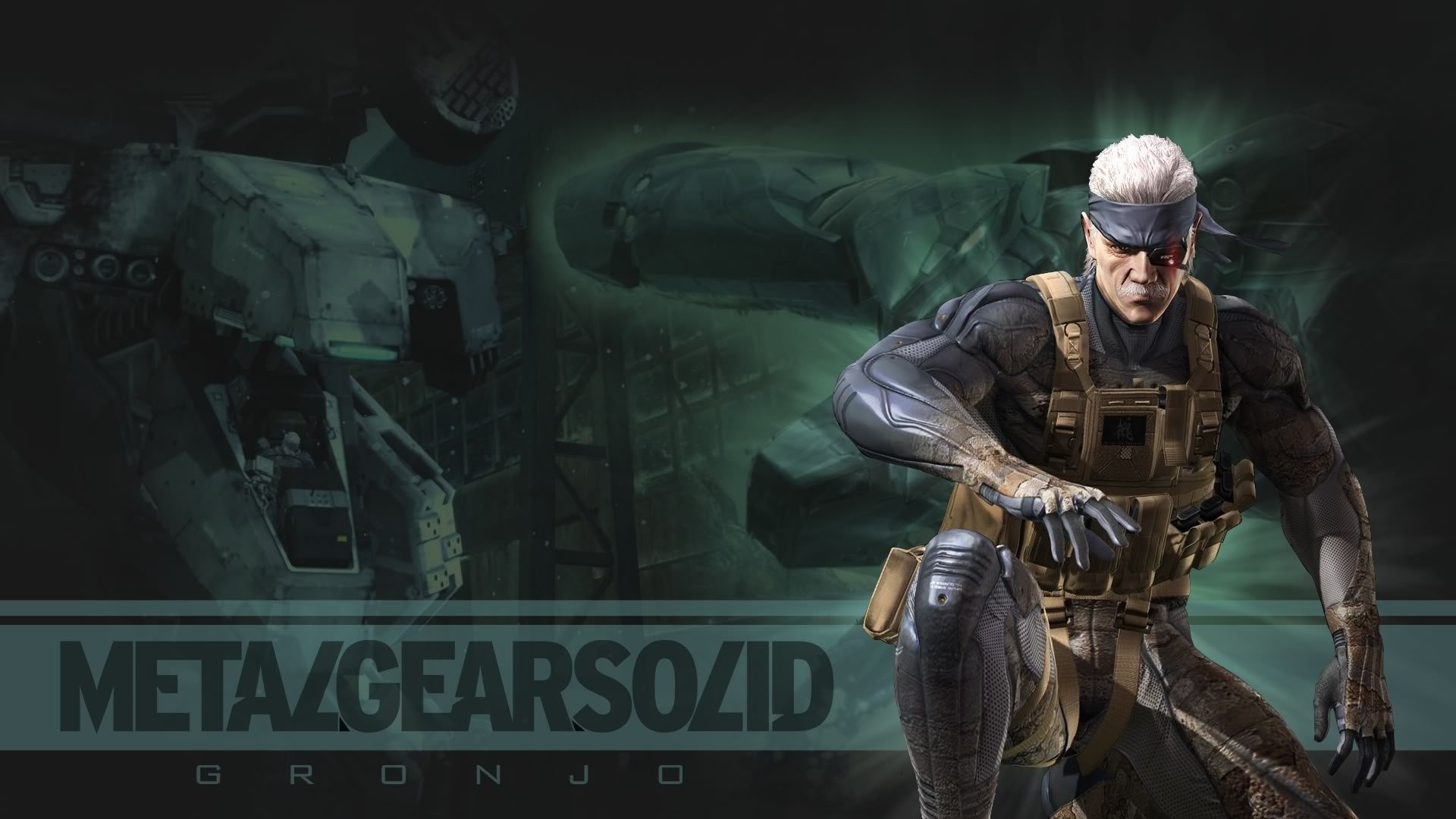 Metal Gear Solid 4 Old Snake Wallpaper » WallDevil - Best free HD ...