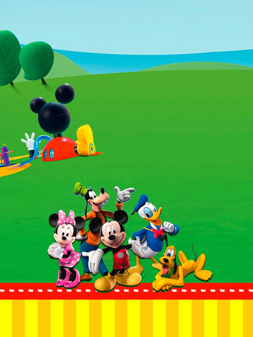 Mickey Clubhouse Invitations and Party Free Printables. Oh My