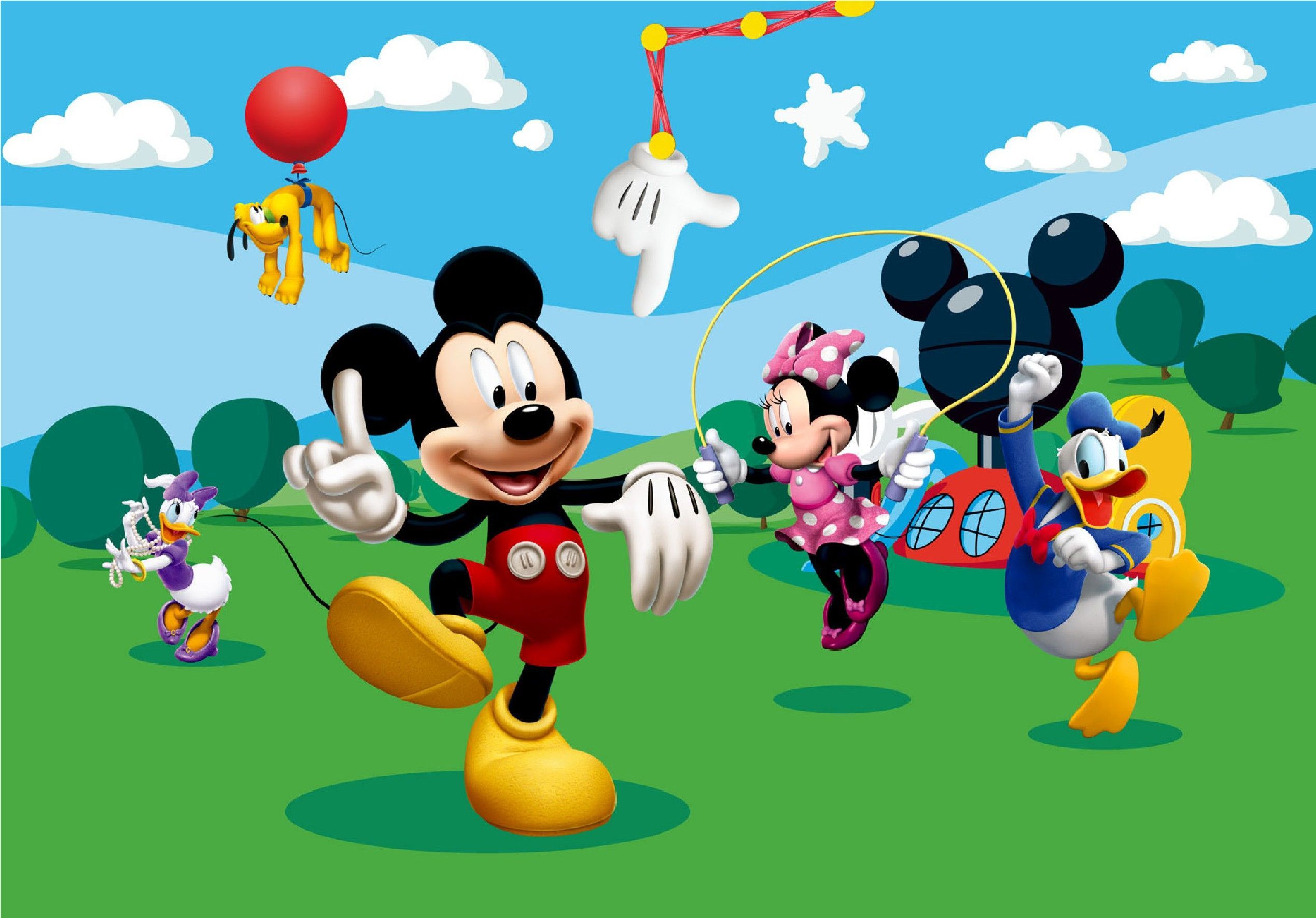 Mickey Mouse Clubhouse Logo - wallpaper