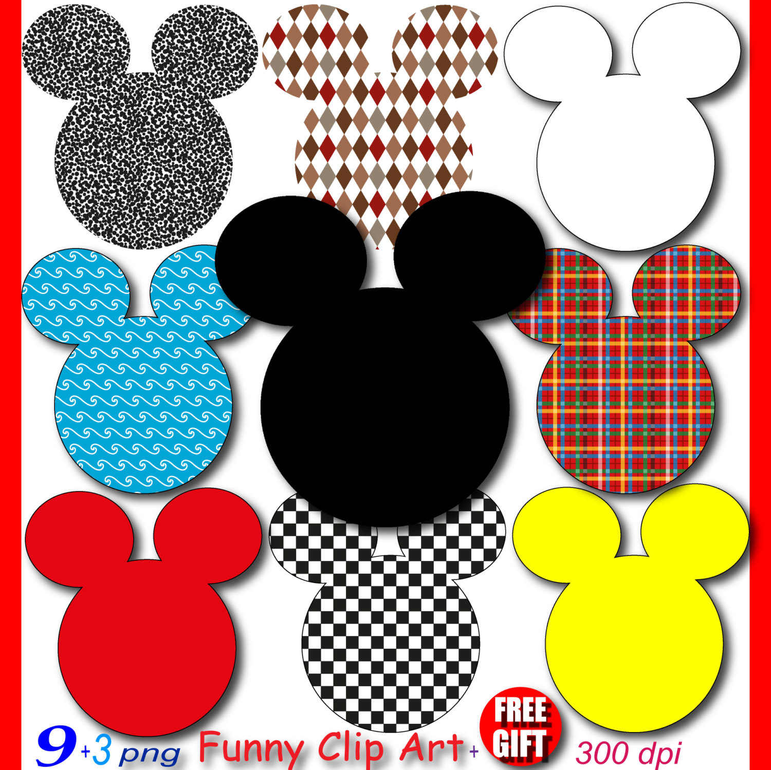 Popular items for mickey cake topper on Etsy