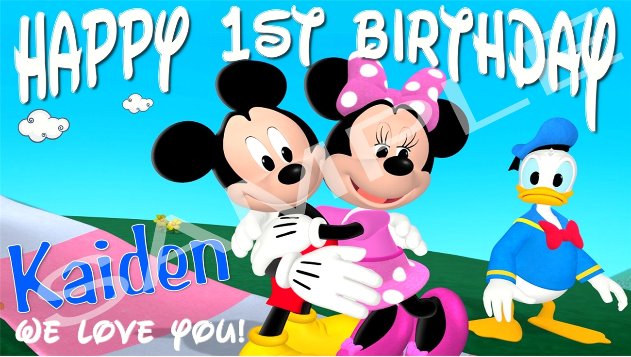 Mickey Mouse Clubhouse Personalized Custom and 50 similar items