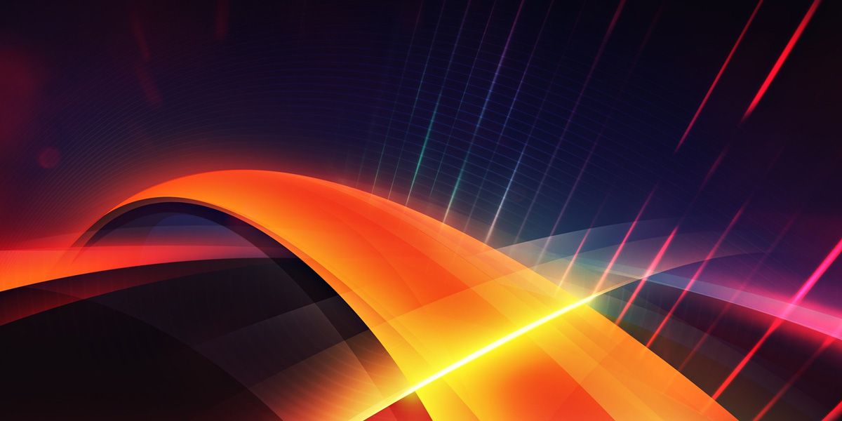 Abstract Orange Twitter Cover & Twitter Background | TwitrCovers