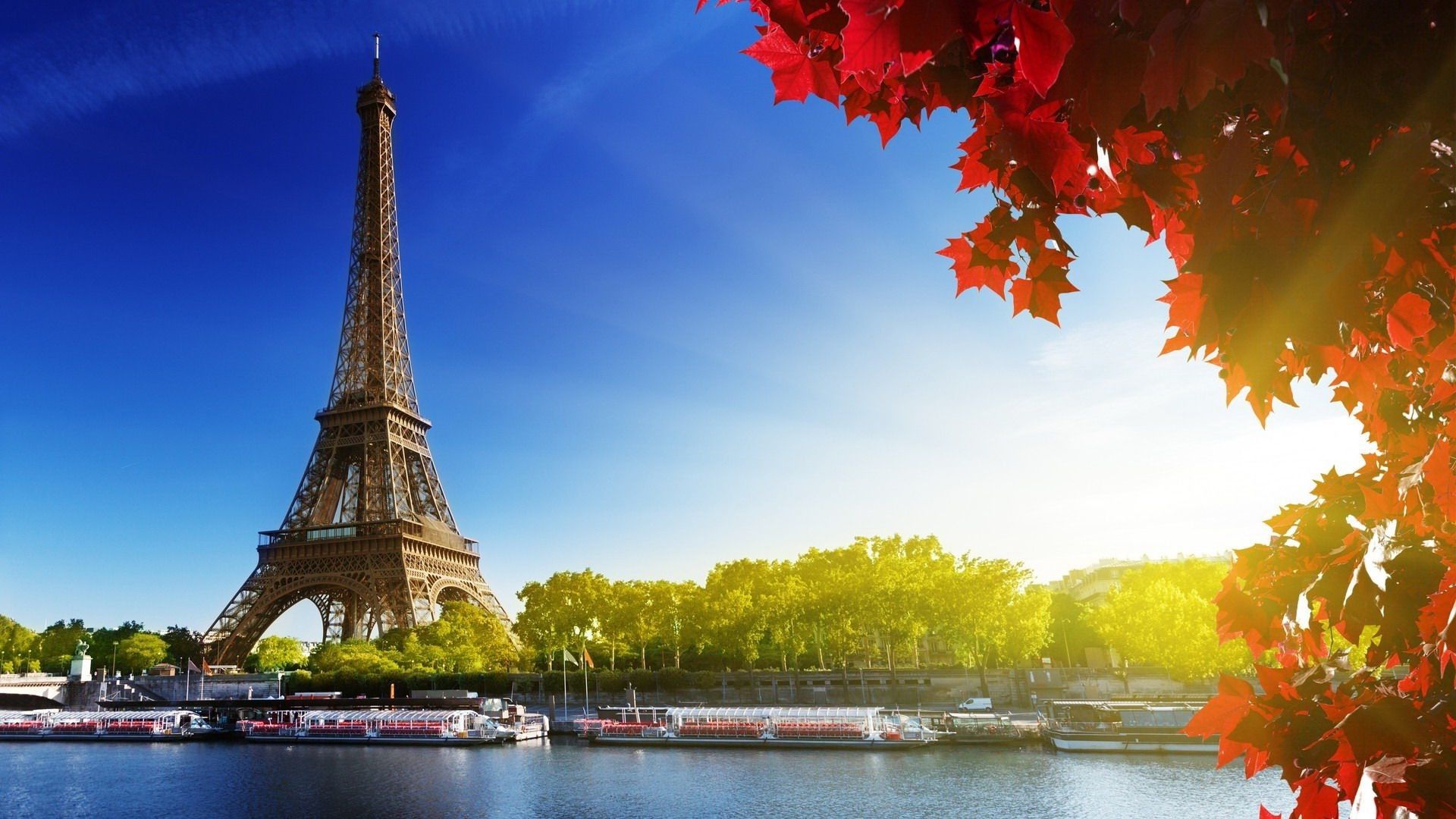 France Eiffel Tower - wallpaper.