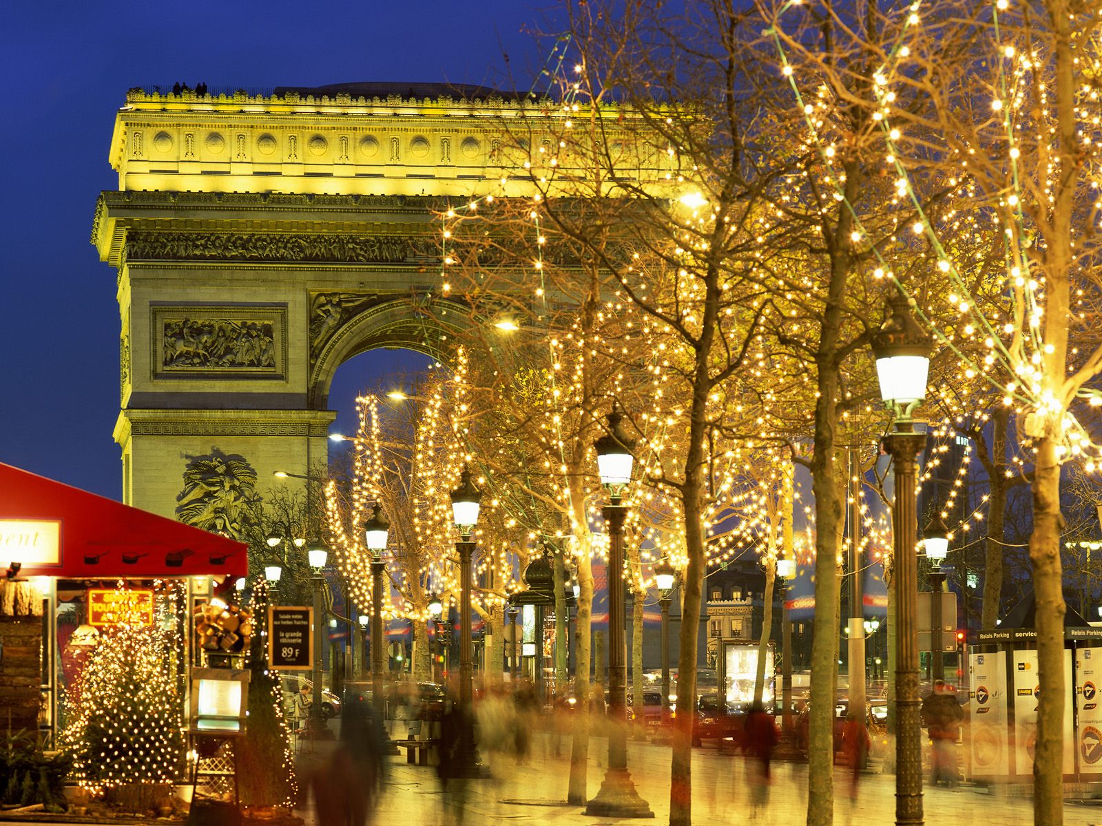 Christmas in Paris wallpapers and images - wallpapers, pictures ...