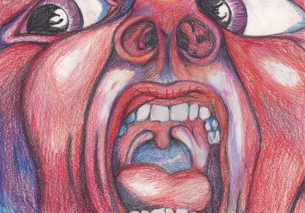 King Crimson Album Cover by Bluelioness on DeviantArt