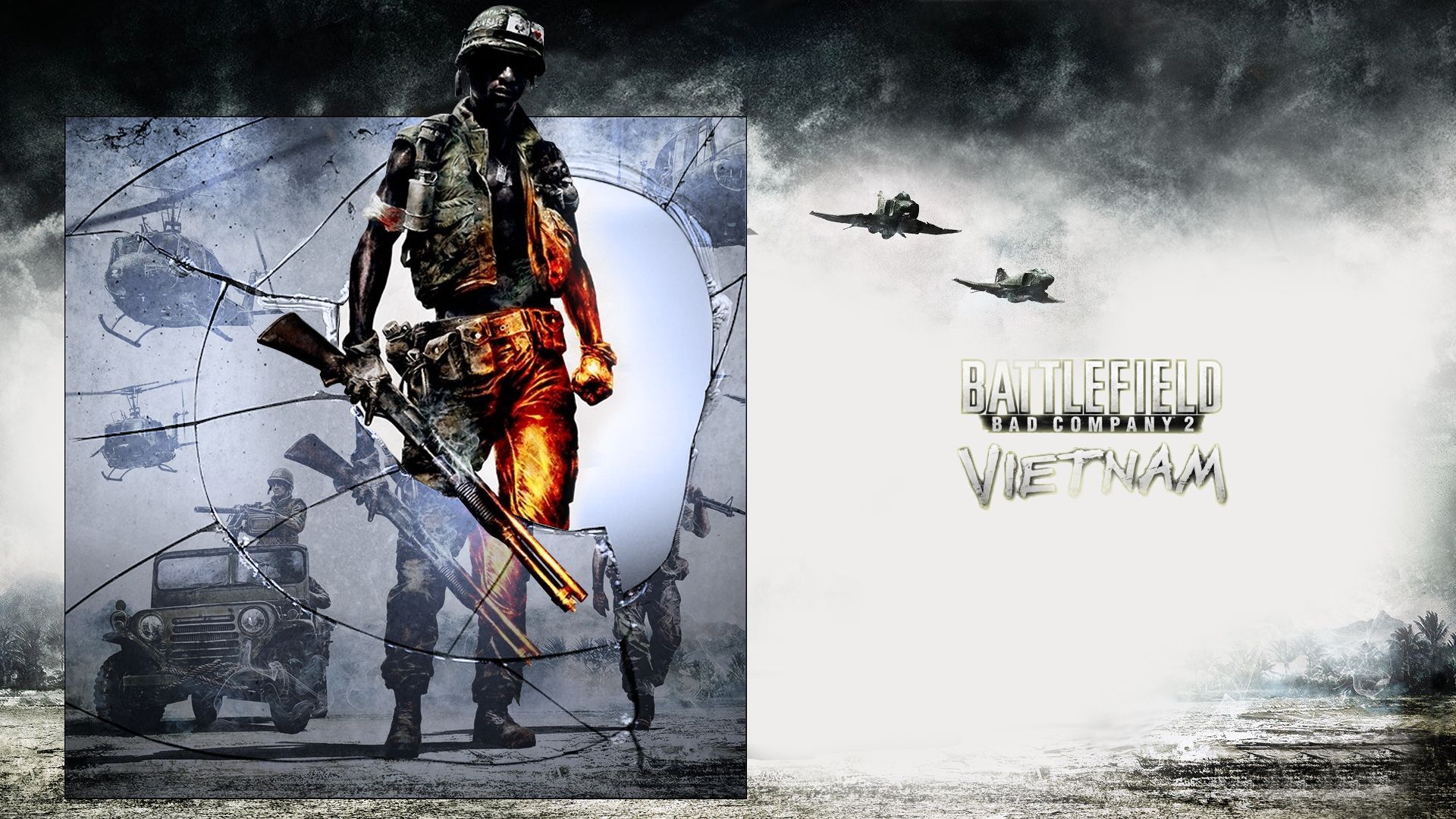 Games Battlefield Bad Company 2 Vietnam, desktop wallpaper nr