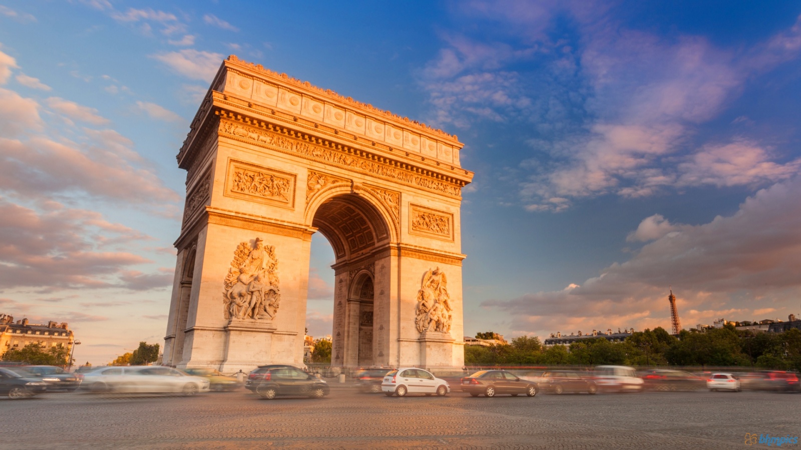 Arc de Triomphe HD Wallpapers - Travel HD Backgrounds