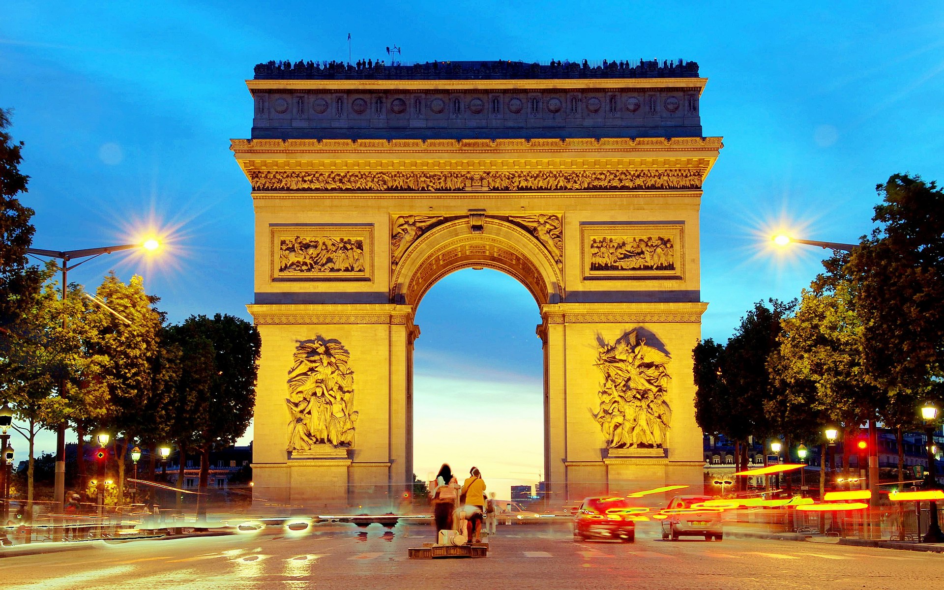 Arc de Triomphe HD Wallpapers - Travel HD Backgrounds