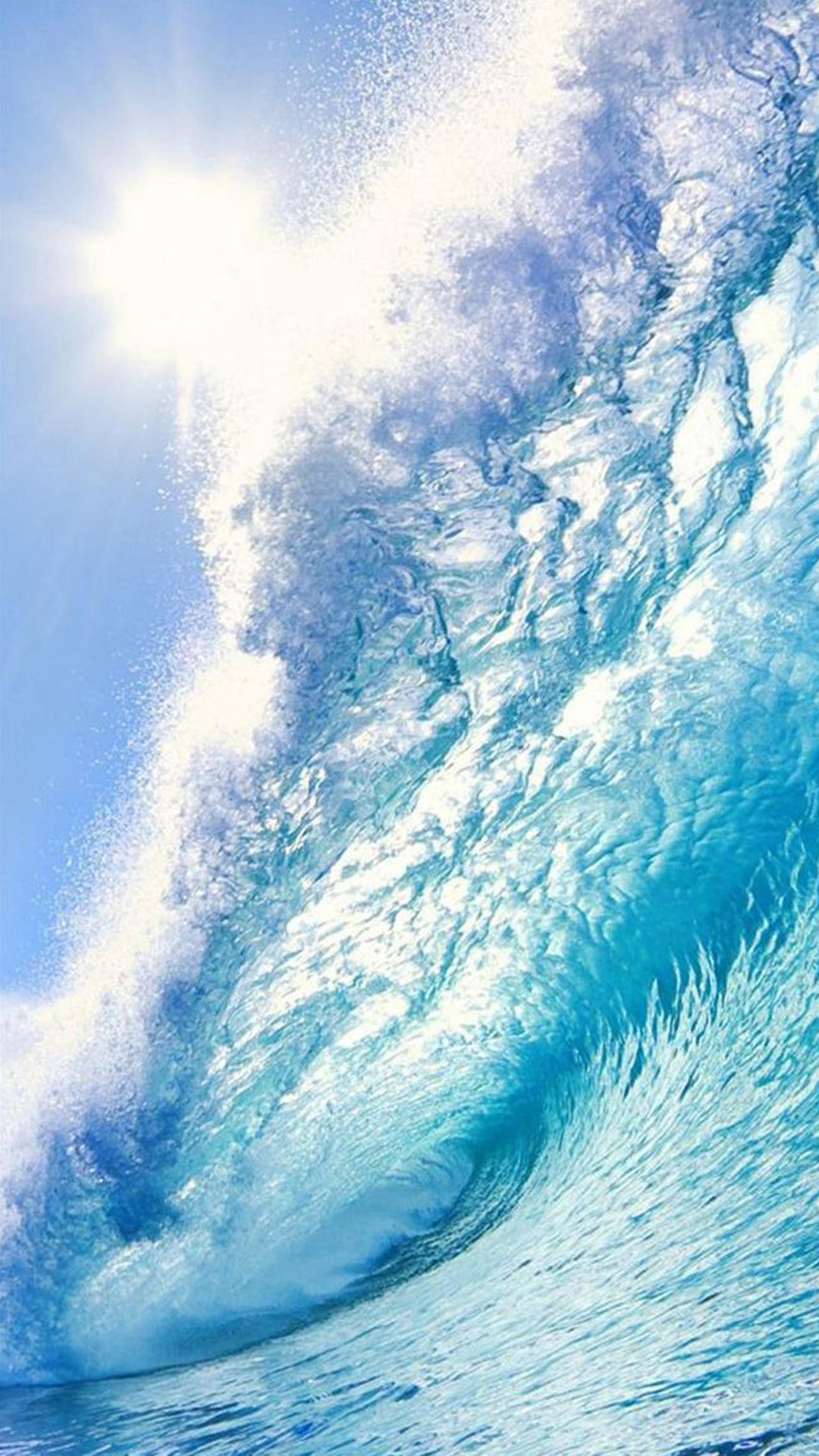 Beach Surf Wave Sea | Android Wallpapers