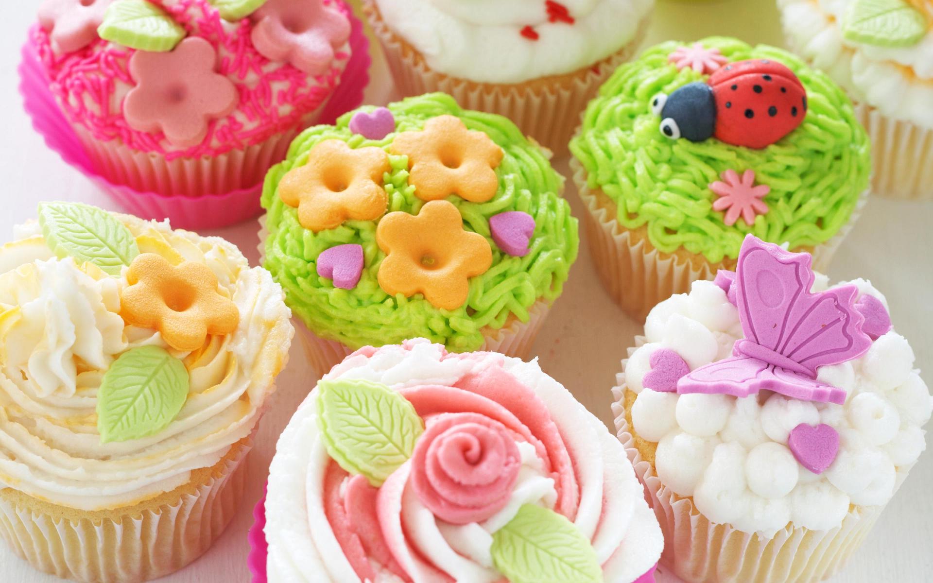 Wallpaper Cupcakes - 1920 x 1200 - Food Drinks Cocktails Cake Meat