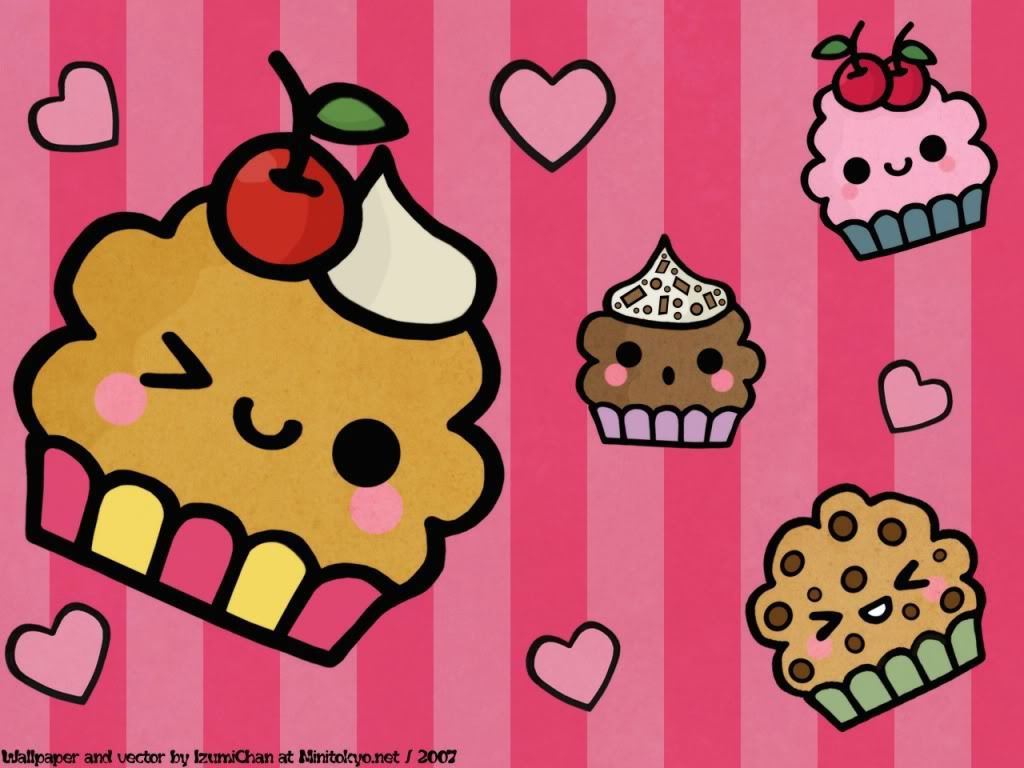Cute - Cupcakes Wallpaper 21286575 - Fanpop